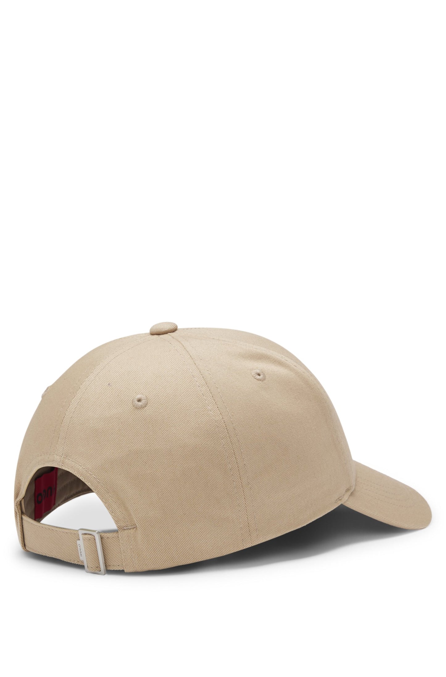 Casquette en twill de coton à logo revisité