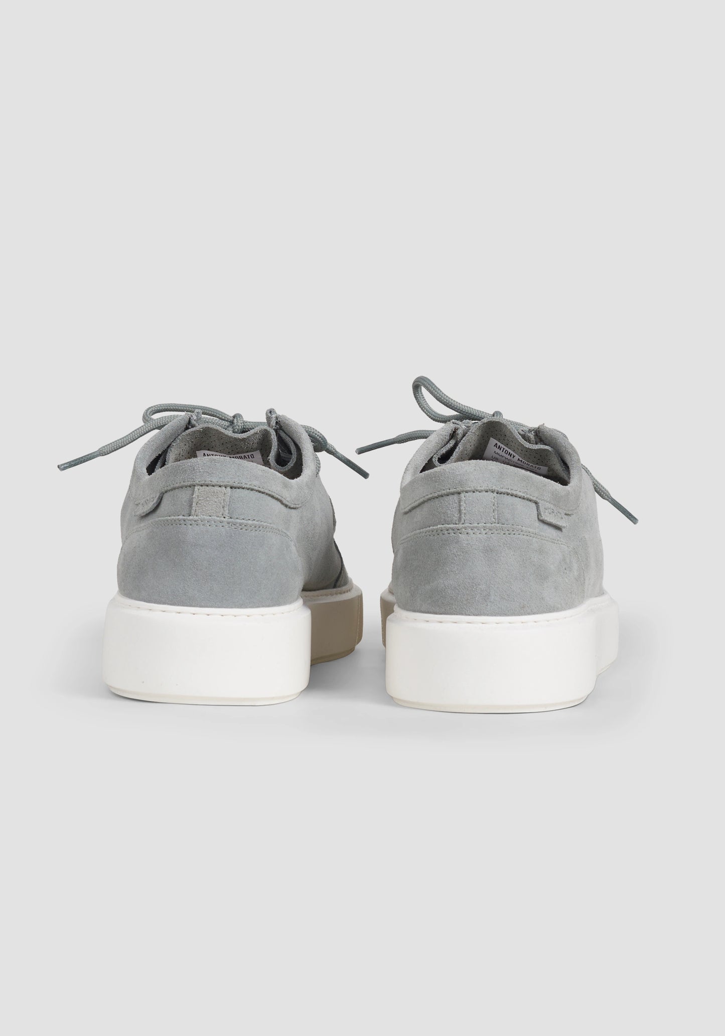MOCASSINS À LACETS « NICHOLAS » EN DAIM