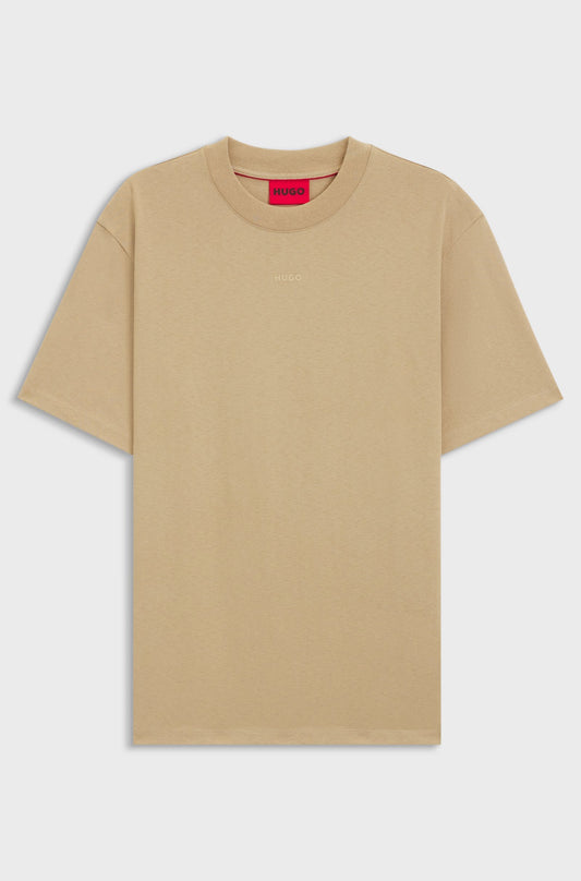 T-shirt décontracté en coton à logo imprimé