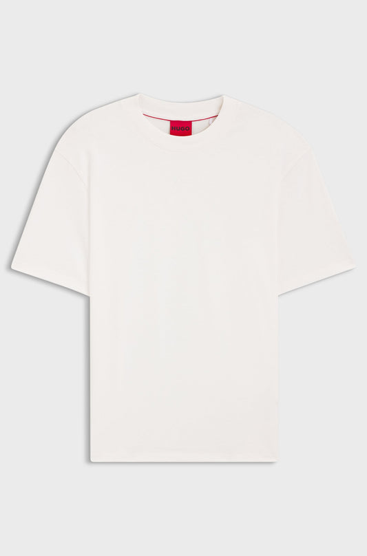 T-shirt décontracté en coton à logo imprimé