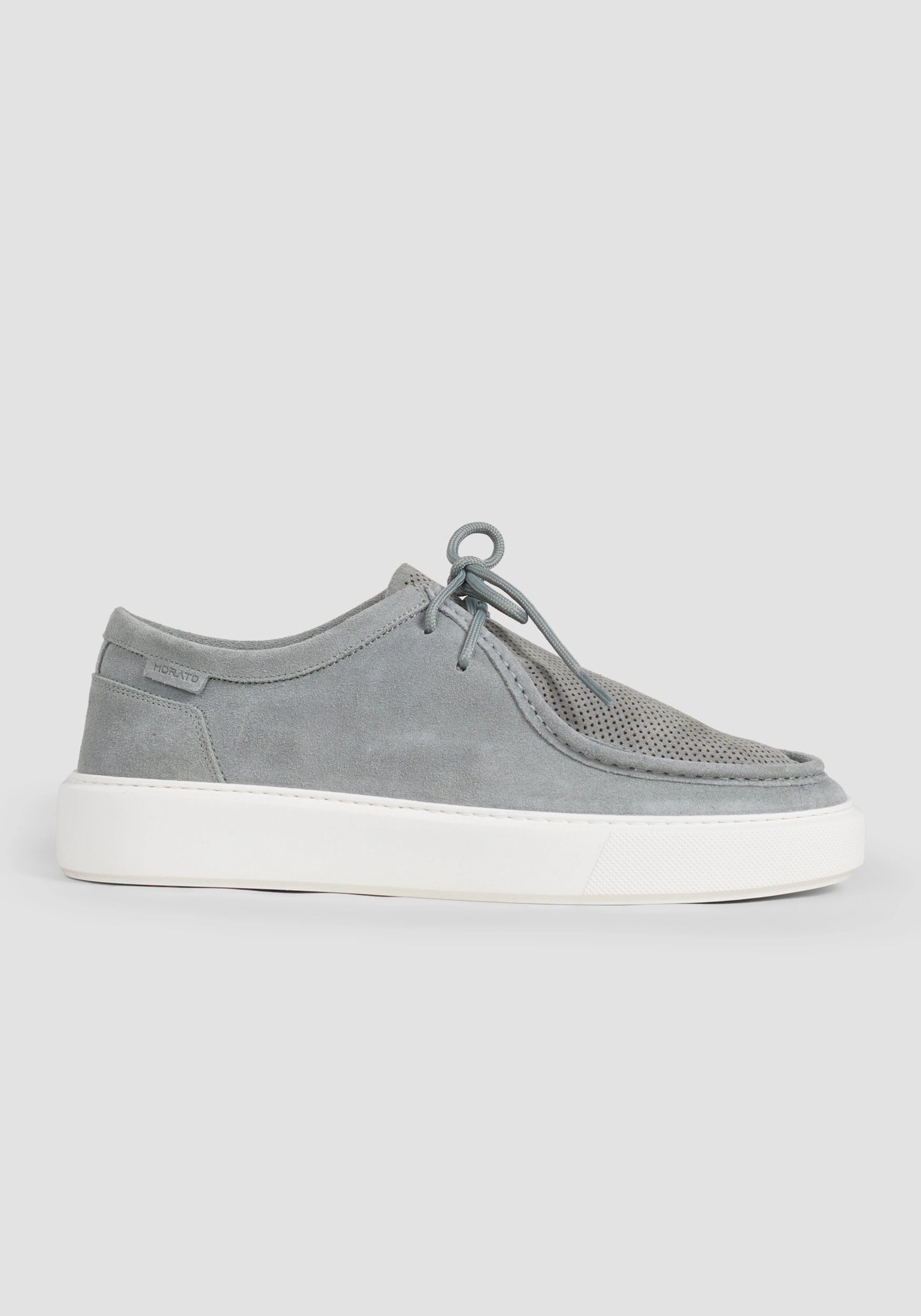 MOCASSINS À LACETS « NICHOLAS » EN DAIM