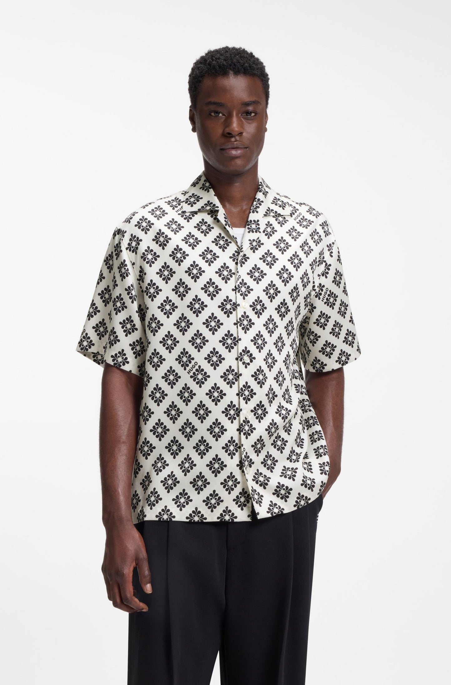 Chemise Oversize à imprimé affirmé