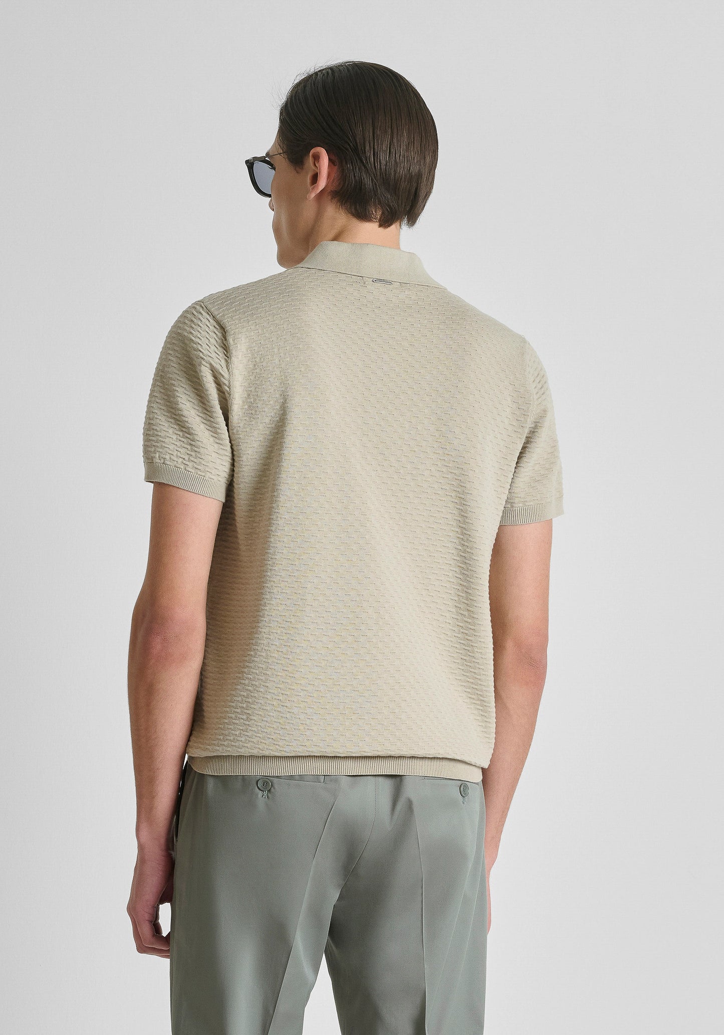 POLO REGULAR FIT EN COTON DOUX
