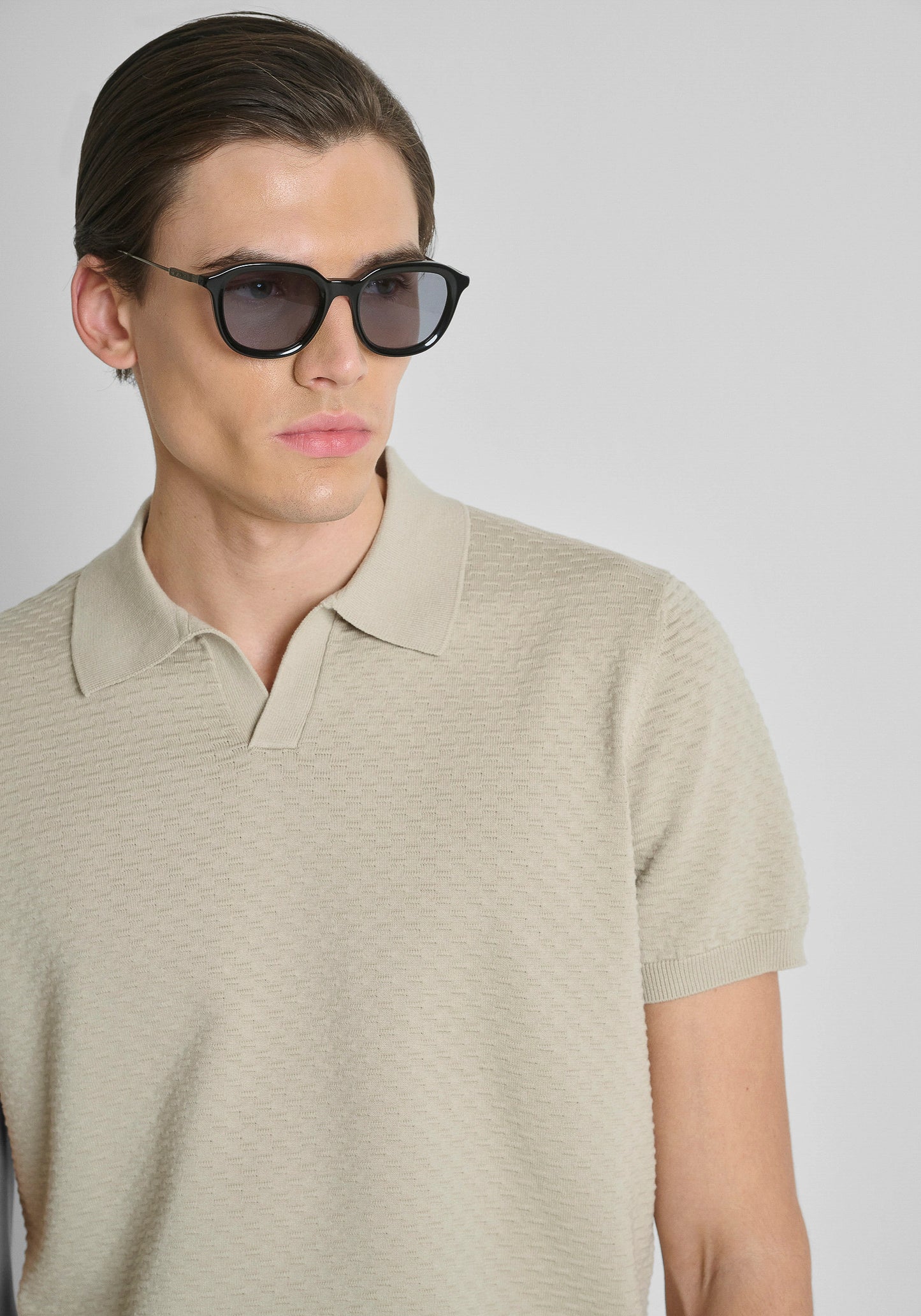 POLO REGULAR FIT EN COTON DOUX