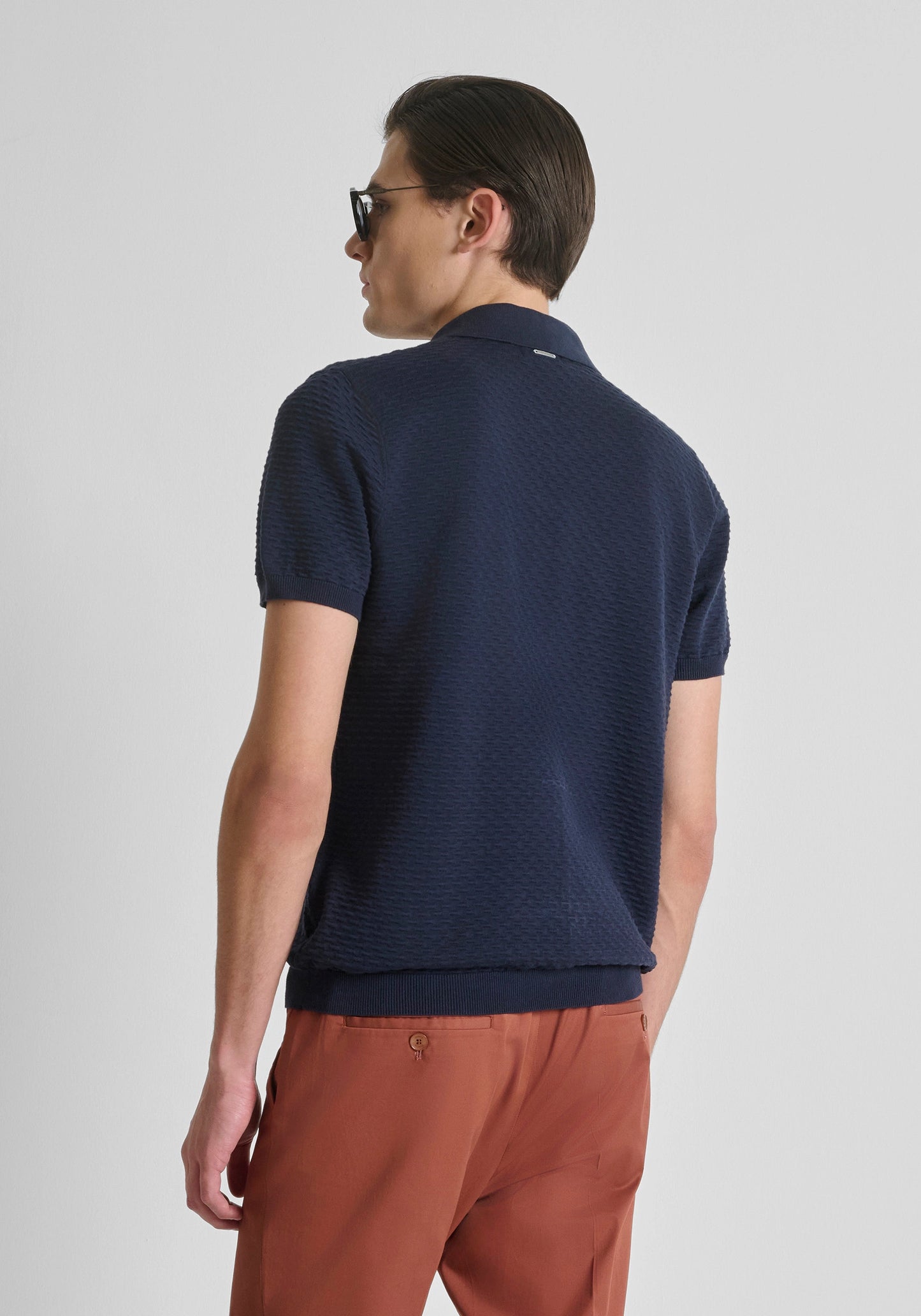 POLO REGULAR FIT EN COTON DOUX