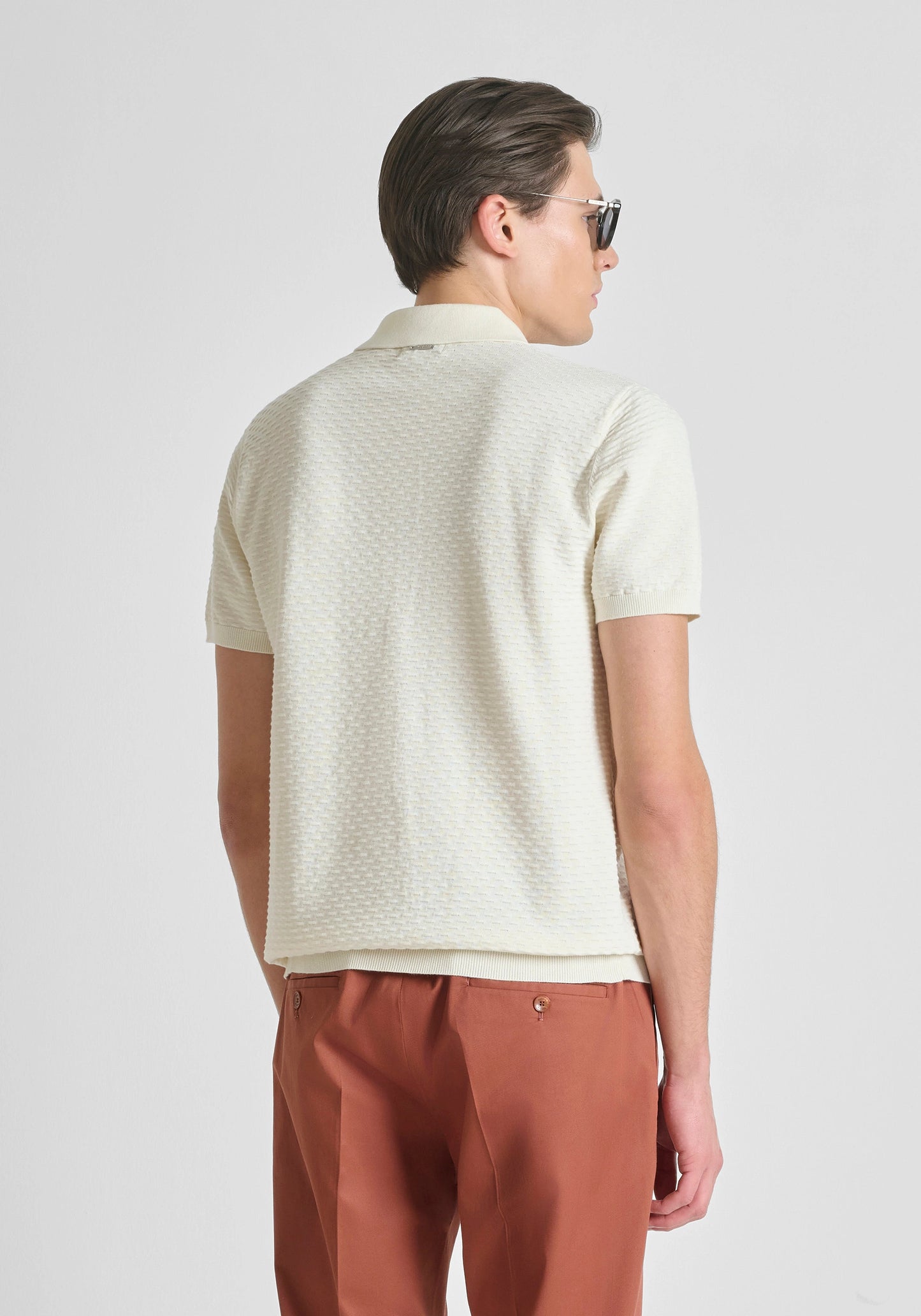 POLO REGULAR FIT EN COTON DOUX