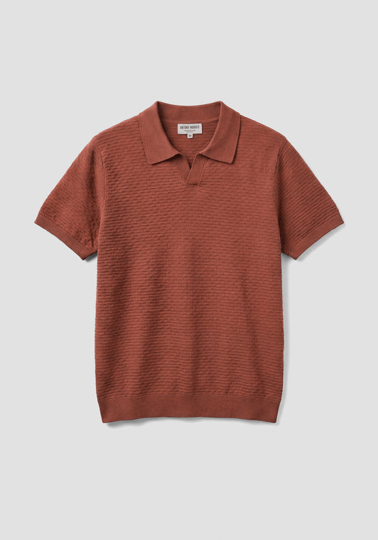 POLO REGULAR FIT EN COTON DOUX