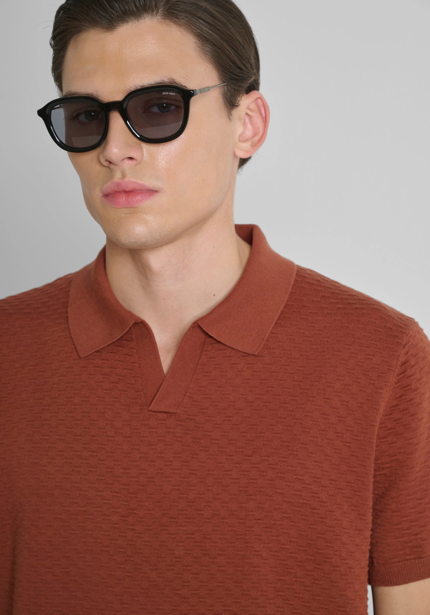 POLO REGULAR FIT EN COTON DOUX