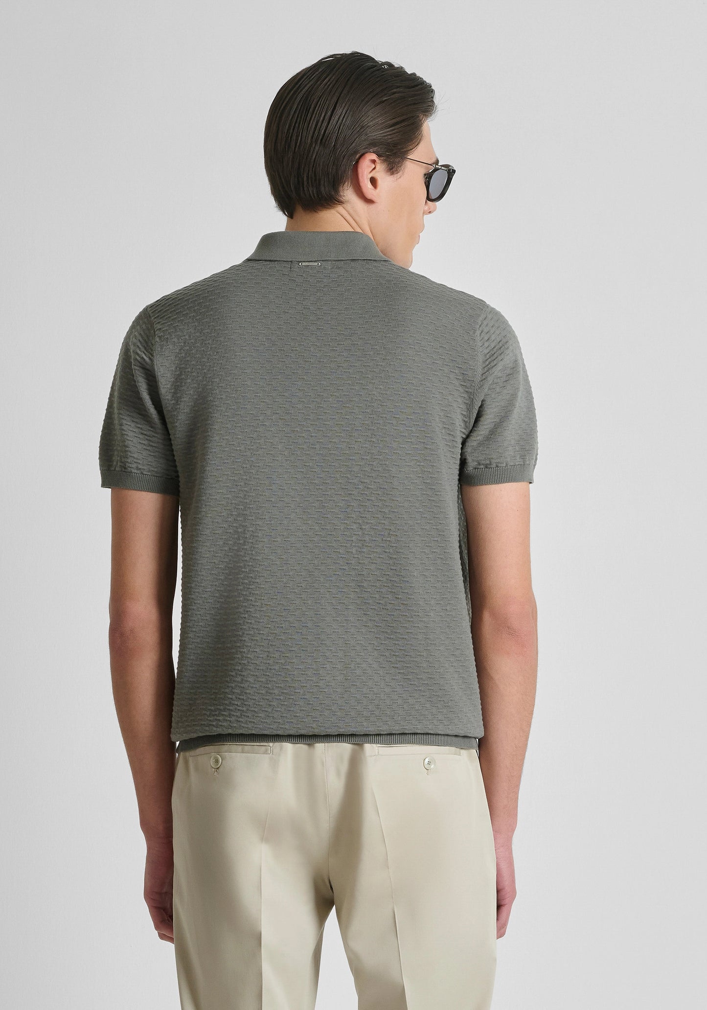 POLO REGULAR FIT EN COTON DOUX