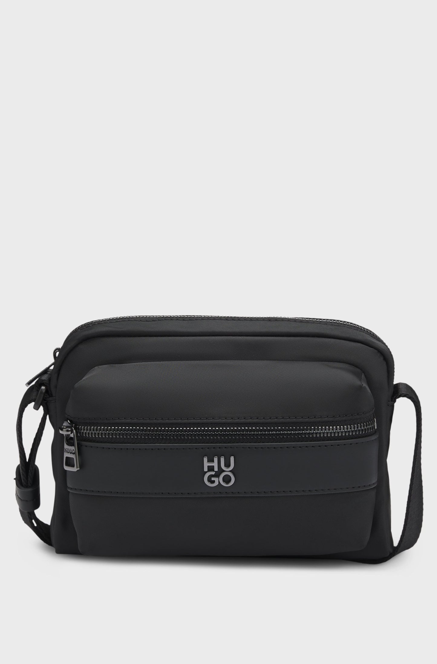 Sac porté croisé en twill à logo revisité