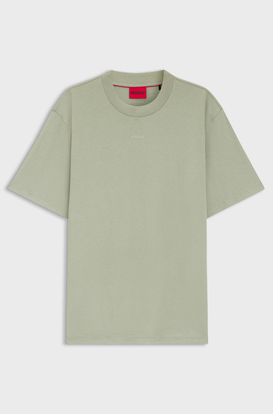 T-shirt décontracté en coton à logo imprimé