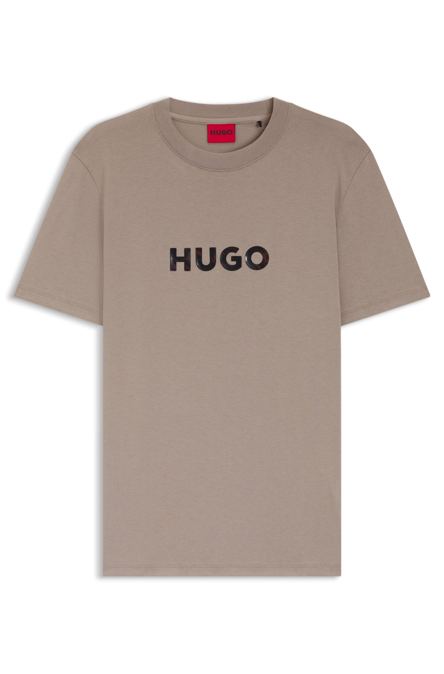 T-shirt en coton jersey logo écaille de tortue