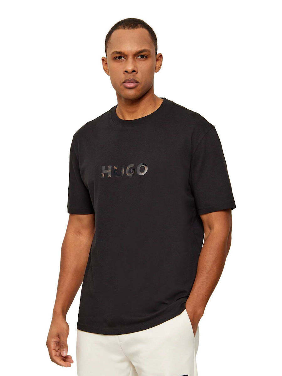 T-shirt en coton jersey logo écaille de tortue