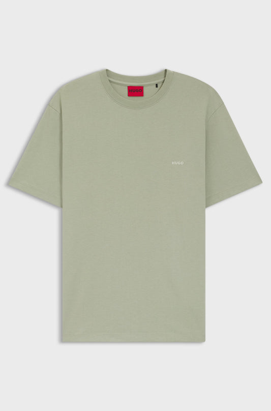 T-shirt en jersey de coton avec graphique au dos