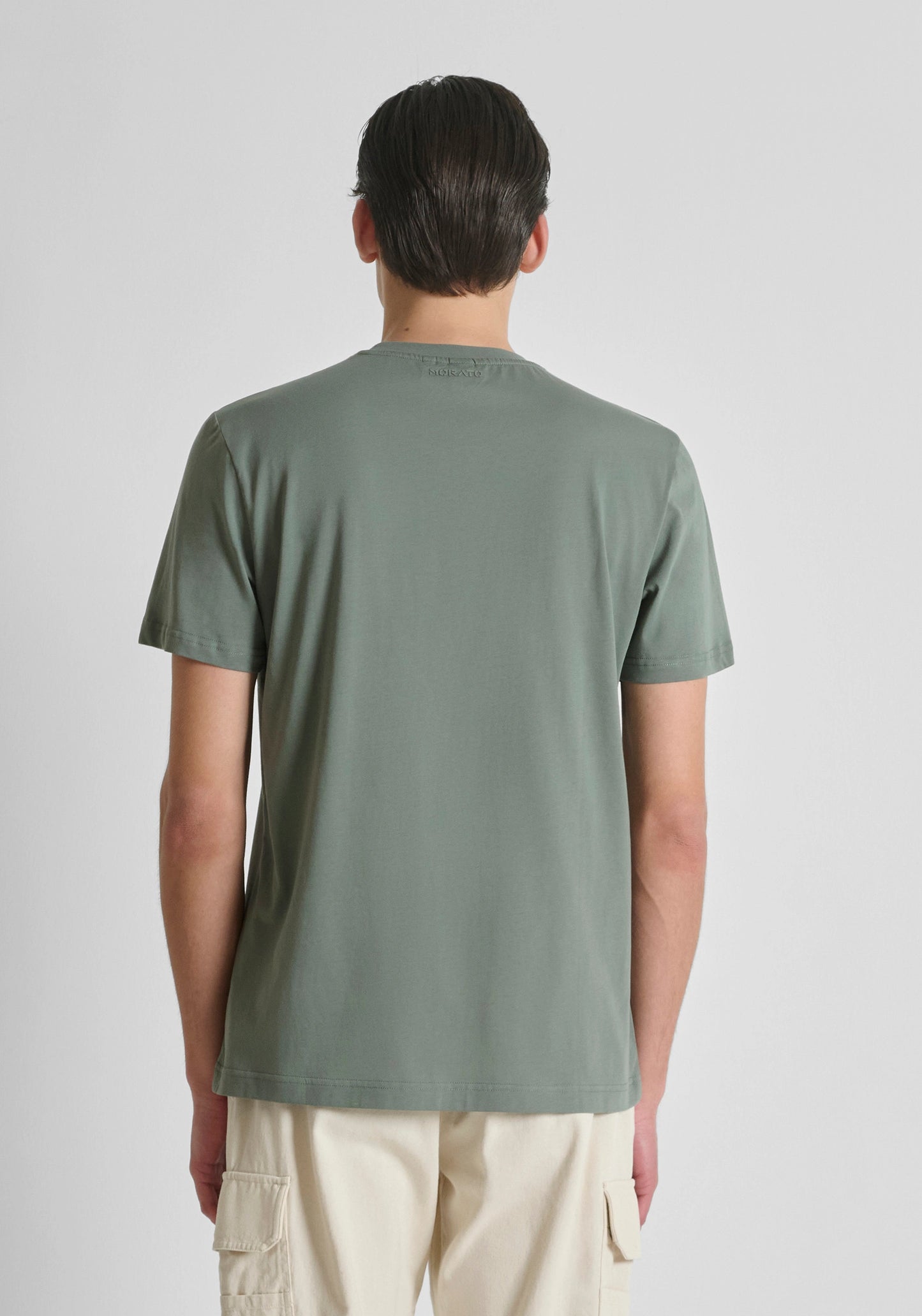T-SHIRT REGULAR FIT EN JERSEY DE COTON AVEC IMPRIMÉ TÊTE DE MORT